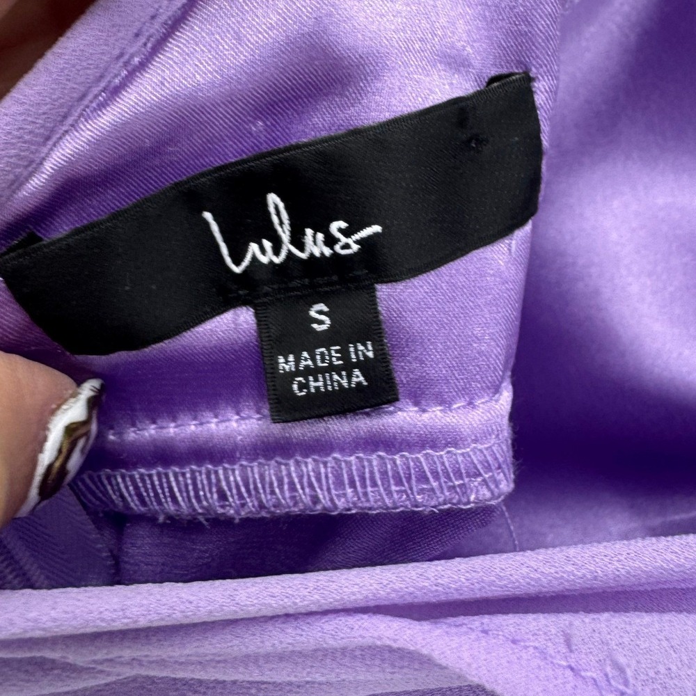 Lulus Dreamy Admiration Lilac Ruffled Maxi Dress - Picture 6 of 6